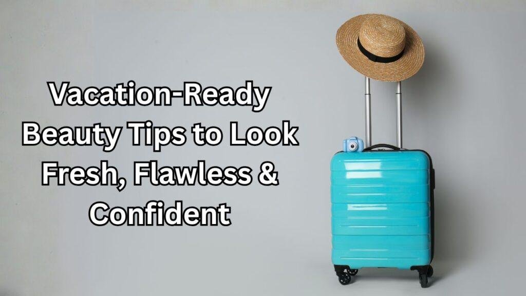 Vacation-Ready Beauty Tips to Look Fresh, Flawless & Confident